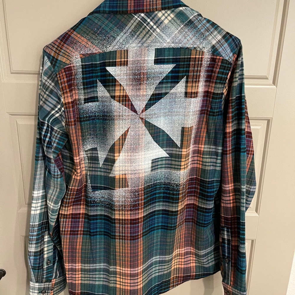Off white flannel
